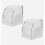Transparent Watch Box Acrylic for Watch Display 2Pcs Small Storage Case 1