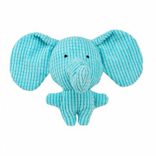 Jouet en peluche interactif pour chien, éléphant en peluche indestructible, oie sauvage couineuse, jouet de dentition pour chiot