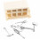 Miniature Tools Dollhouse Accessories for Decoration 1Set of Miniature Tools with Tool Box 1