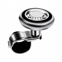 Pommeau de volant, poignée de volant universelle en acier inoxydable pour voiture, poignée auxiliaire à boule pour direction de voiture