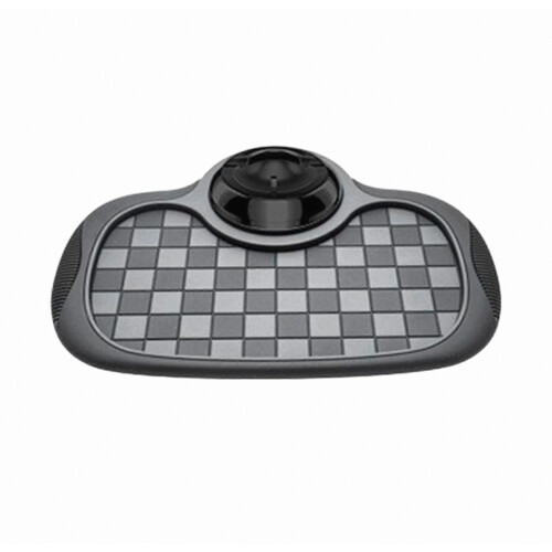 Non Slip Phone Mat – Multi-Purpose Secure Grip – for Car Interior（Black Grey）