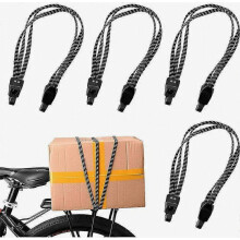 Sangles élastiques en caoutchouc avec crochets, sl.gt, lot de 4 sangles 3 en 1 pour bagages et vélos - Outils pour la maison