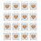 Heart-Shaped Snack Box Wedding Style 16Pcs White 1