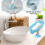 2pcs Self Draining Soap Dishes Holder,premium Silicone Soap Dish Bar Soap Holder 5