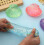4PCS Mini Glitter Shell Squeeze Toy – Ocean Shell & Soft Stretchy – for Stress Relief & Fidget 2