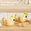 Measuring Cup Bear Shape Egg Beater with Filter Food Grade PP Draining Cup Rice And Fruit Basket Washing Tools 2