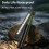 LED COB Flashlight Rechargeable Light Magnetic Base Foldable Flashlight Digital Power Display Waterproof Repair Lamp 3