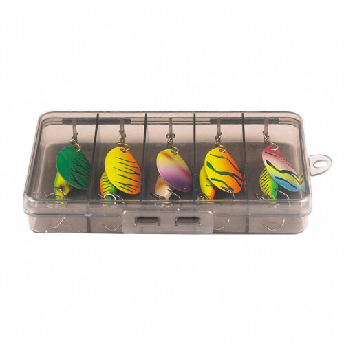 Stück 7,5 cm/9 g Angelköder mit Metallspinnerblatt, Haken, rotierendem Paillettenlöffel, Spinnerbait Bionic