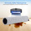 For  Aqua10 /Aqua10 Ultra Roller Replacement Roller Mop for Robotic Vacuum Cleaners 3
