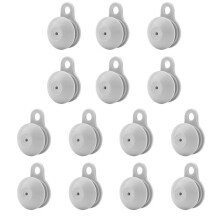 14-Pack Klämmor för Solskyddsrullar, Klämmor för Solskyddsfilm för Poolrullar i och Ovan Mark.