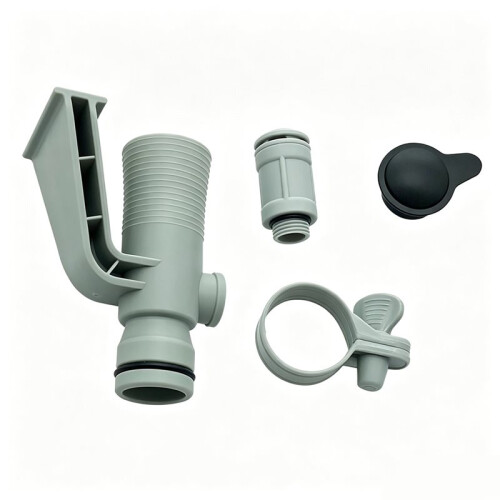 637R 12363 Adjustable Pool Hose Adapter with Plunger Valve for Pools, Improve Water Efficiency