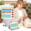 11Pcs Knitting Chart Holder Magnet Replacement Set, Crochet Pattern Fixing Ruler Tool for Knitting Chart Stand 4