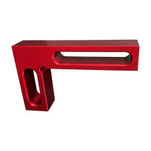 90 Positioning Square Woodworking Carpenter Tool Pocket Size Right Angles Clamps High Precisions Check Square