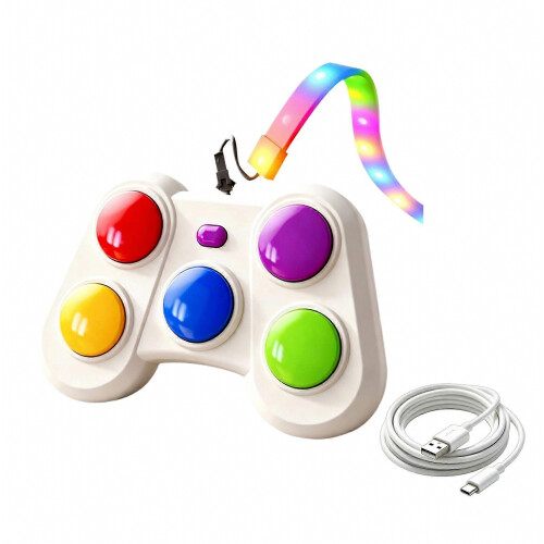 Kids Reaction Speed Toy – Light Strip Challenge Game – for Color Learning