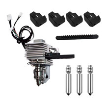 Kit Hotend pour Dissipateur Thermique en Céramique de Zircone pour pour Kobra X : Buse de 0,4 mm avec 3 Buses Supplémentaires de 0,4 mm, 4