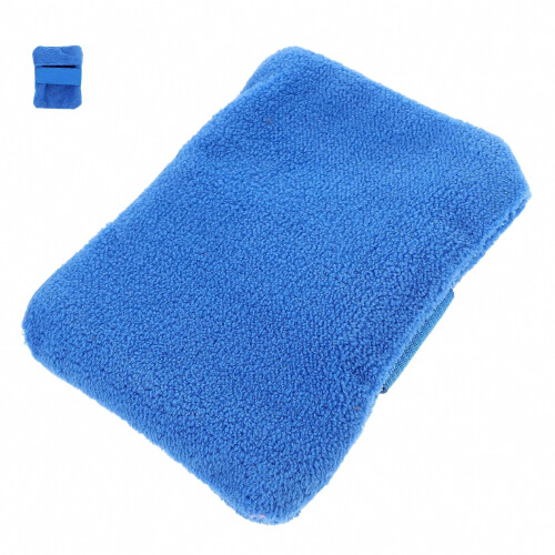 Sand Remover Blue Plush Sand Removal Bag for Beach Use 2