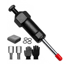 Outil de Nettoyage de Graisseurs Haute Performance, Nettoyeur Haute Pression 600 PSI, Adaptateurs M6/M8 et Filetage M10 pour Tracteurs et Véhicules