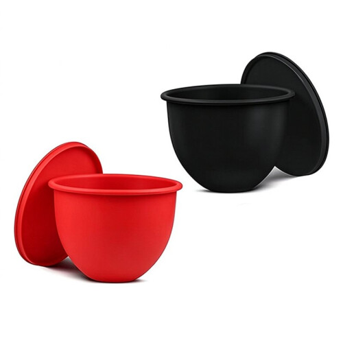 Set med 2 Silikonfoder för -Blandningsskål med Lock (4,8 L) för  Artisan 5 Qt