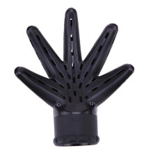 Diffusore per Capelli Nero Orchid, Diffusore per Capelli Ricci, 1 Pezzo, Nero