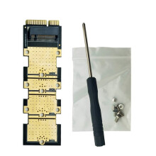 M.2 B-KEY NGFF to MSATA Adapter Card with Screwdriver for PC