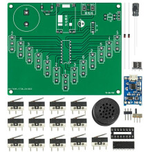 Kalimba Elektronisch Keyboard DIY Soldeerkit Pentatonisch Instrument Leuk Printplaat Onderdelen
