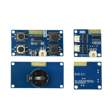 2.4G 4-CH Remote Control Receiver Kit with Anti-Interference for DIY Car Boat Toy Differential Wireless Control