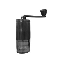Coffee Grinders for Home Use Hand Cranked Manual Coffee Grinder Clear Portable Bean Mill Adjustable Burr Grinding Tool B