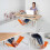 Mini Footrest Foot Hammock Under Desk With Canvas Fabric Best For Work Or Rest 3