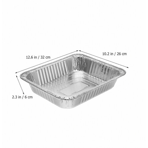 Aluminum Foil Roasting Pans for Baking Use 10Pcs Deep 1