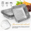Aluminum Foil Roasting Pans for Baking Use 10Pcs Deep 3