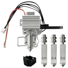 Kit Hotend pour Dissipateur Thermique en Céramique de Zircone pour pour Kobra X : Buse de 0,4 mm avec 3 Buses Supplémentaires (0,25/0,4/0,6