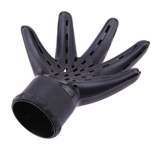 Diffusore per Capelli Nero Orchid, Diffusore per Capelli Ricci, 1 Pezzo, Nero 2