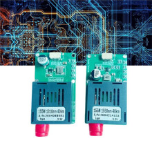 Módulo Transceptor Óptico TTL de 40 , Kit TX/RX, Transceptor de Fibra, Equipo Terminal Óptico SBUS/CRSF/UART A FC
