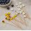 Multipurpose Flower Skewers – Sharp Tip – for Fruit & Dessert Display Party Supply 2