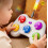 Kids Reaction Speed Toy – Light Strip Challenge Game – for Color Learning 3