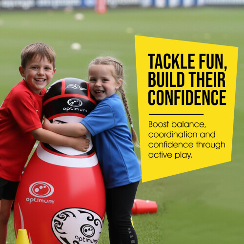 Optimum Optimum Big Hit Rugby Tackle Buddy – Kids Inflatable Training Dummy 1