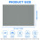 ANOMM 3pcs Canvas Repair Patch, 30x20cm Self-Adhesive Fabric Patch 2