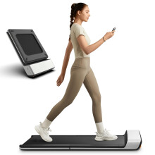 WalkingPad P1 Folding Treadmill - Under Desk Treadmill for Home Office, Portable Walking Pad Foldable with Remote Control & App Speed 0.5-6km/h, No As