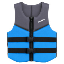 Gogokids Junior Swim Vest 30-50kg, Adjustable Flotation Jacket for Teens & Youths, Neoprene Buoyancy Swim Aid Lightweight Water Safety Vest for Kayak