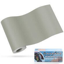 OAZ 10x160 cm Nylon Repair Patches Nylon Fabric Patch Self-Adhesive Tent Repair Patch Kit Waterproof Lightweight Nylon Repair Tape for Clothing Down
