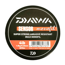 DAIWA SENSOR BULK SPOOL COLOR - BROWN BREAKING STRAIN - 4lb
