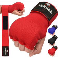 VSL Boxing Hand Wraps Inner Gloves, Gel Padded Quick Wraps Elasticated Wrist Support Bandages, Fist Protector Martial Arts MMA Punching Speed Bag Tra