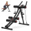 MERACH Ab Machine, Dual Track Ab Trainer, Foldable for Home Gym, Black 1