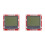 2X RED Board 84X48 5110 LCD Module with Backlight with Adapter PCB LCD5110 1