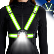 Mohard Running Lights for Runners, 500LM Rechargeable Running Chest Light