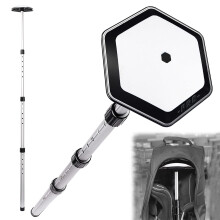 AMRTA Adjustable Golf Travel Bag Support Rod Golf Club Arm Stiff Alloy Rod for Golf Bag Adjustable 4 Telescoping Section, Golf Support Cover Stick Ba