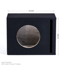 In Phase BX10PL 10" Slot Ported Subwoofer Enclosure