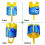 Kids Swimming Vest - Adjustable 8 Panel Buoyancy System - Comfort Soft Neoprene, Durable Construction - L 5