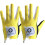 FINGER TEN Golf Gloves Kids Rain Grip 2 Pack(Yellow,Left,M) 1