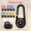 Flintronic 10Pcs Navigation Compass, Multifunctional Hiking Compass, Waterproof Pocket Compass for Expedition Map Reading, Navigation, Orienteering a 2
